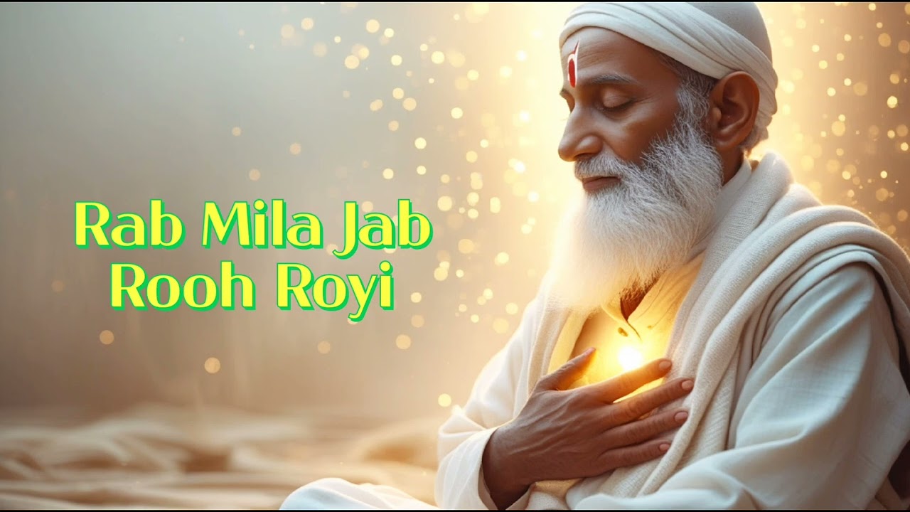 Rabb Mila Jab Rooh Royi | Roohani Sufi Song | Dard Se Dua Tak | Ishq Mein Khuda Mila
