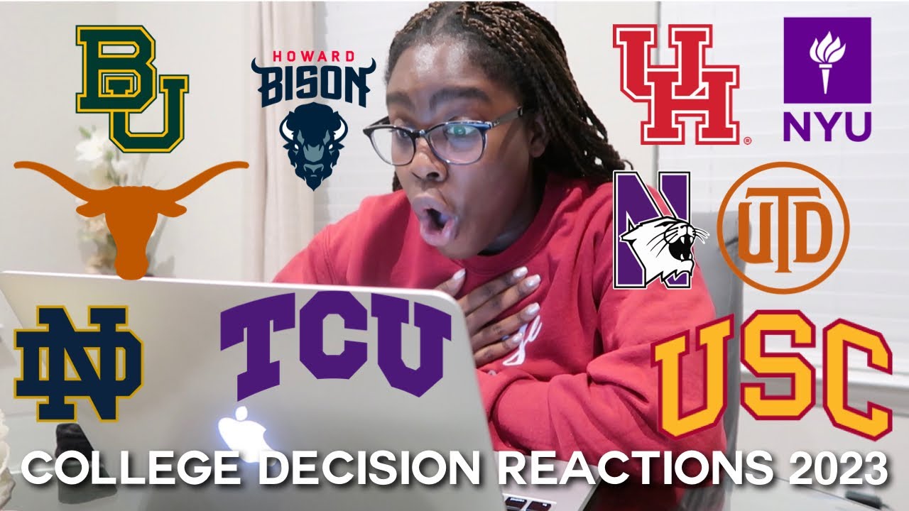 COLLEGE DECISION REACTIONS 2023! (USC, NOTRE DAME, UT AUSTIN + MORE)