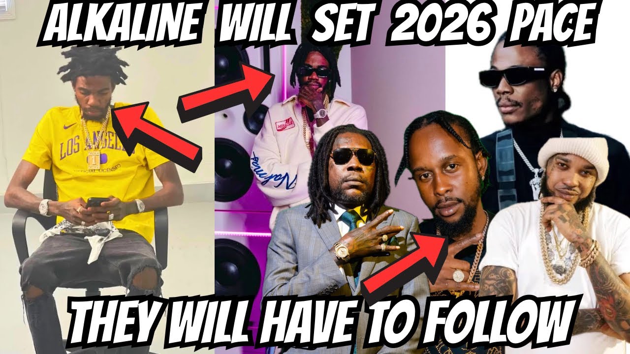 ALKALINE собирается задать темп дэнсхоллу на 2026 год, и это тому доказательство! NUH WATCH DI NOISE