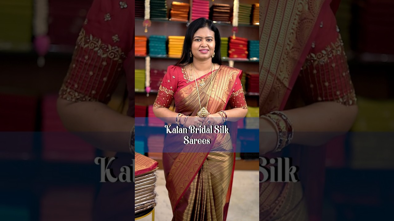 Banarasi katan  Bridal silk sarees | DSR Sarees | Booking : 9443143352 |  www.dsrsarees.com