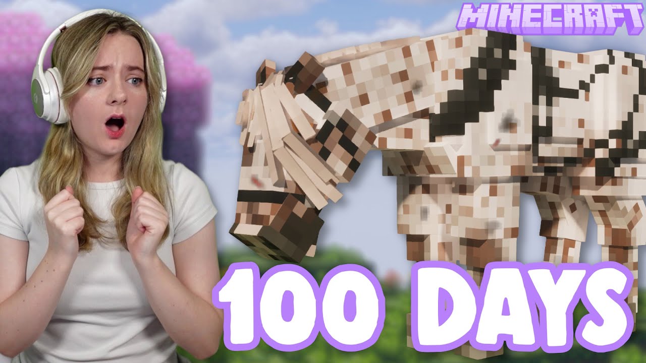 100 DAYS RESCUING HORSES! - Minecraft LIVE #1 | Pinehaven