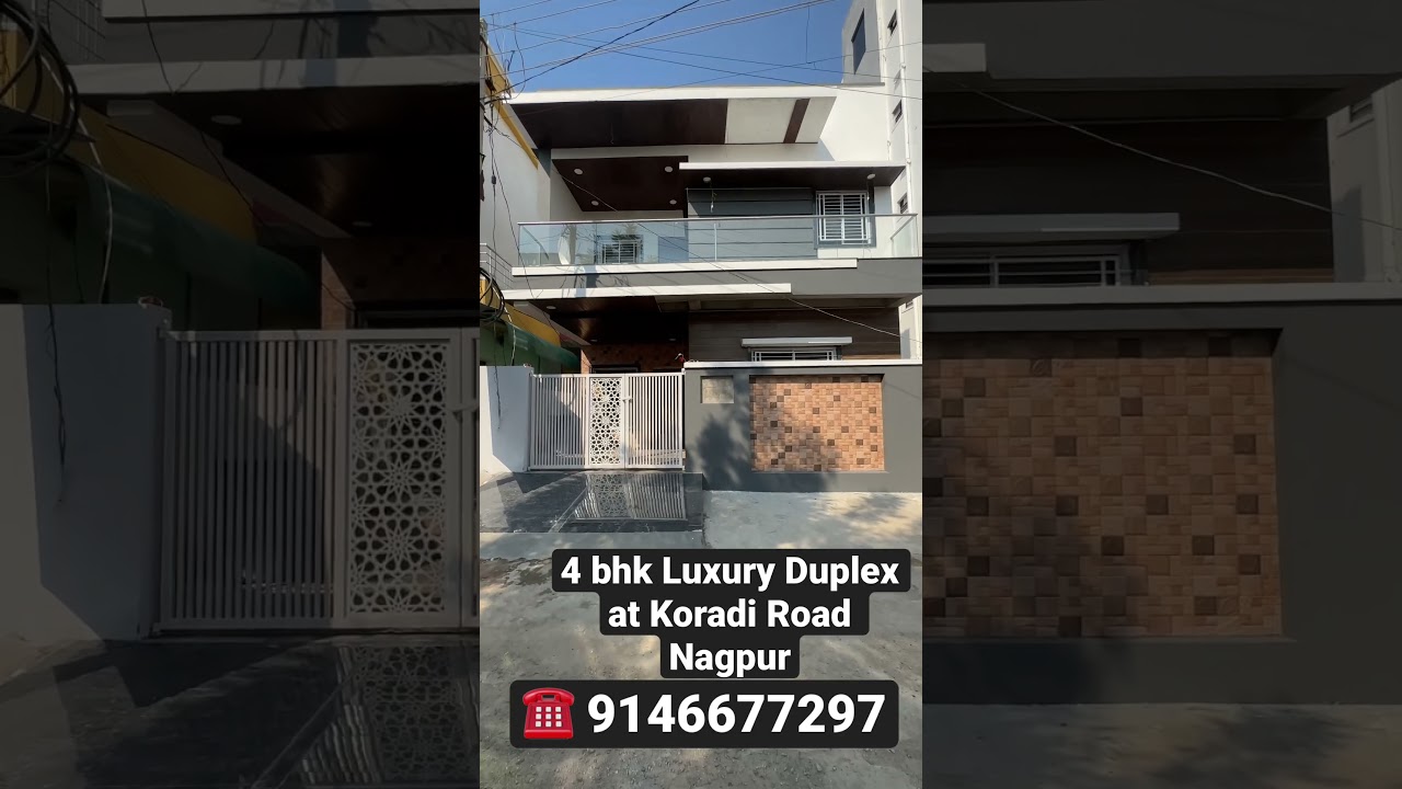 4 bhk Luxurious Bungalow at Shambhu Nagar Koradi Road Nagpur #1.11 Cr Nagpur Bungalow #pop9146677297