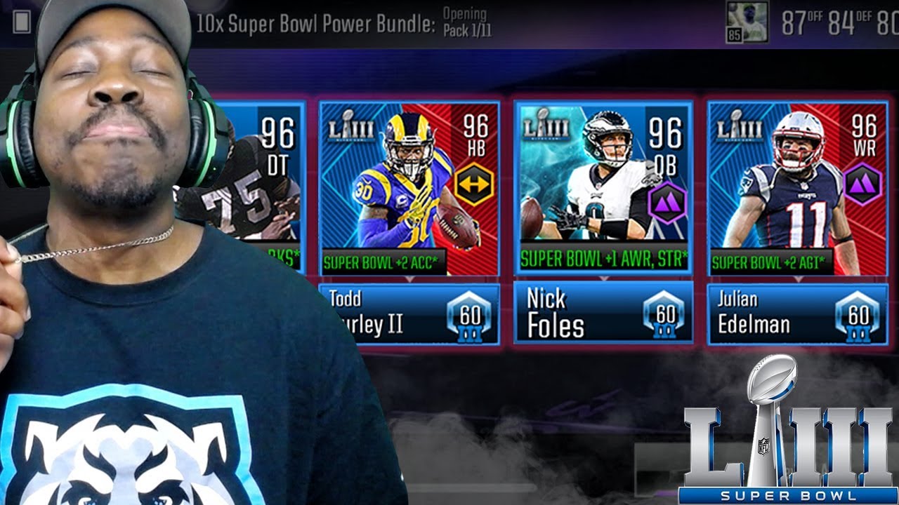 SUPER BOWL 53 PACK OPENING & DIAMOND PLAYER SET! Madden Mobile 19 Overdrive Gameplay Ep. 20