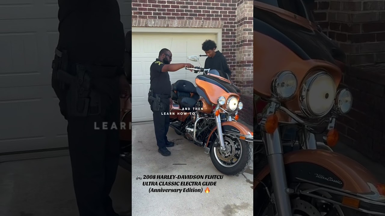 Harley Vibes Only 🏍️🔥 2008 Ultra Classic Electra Glide For the Bold!