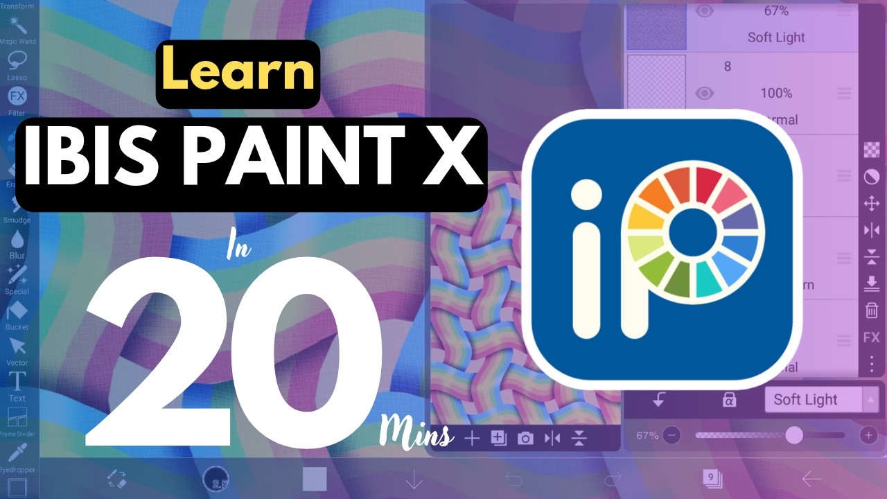 Основы IBIS PAINT X | Краткое руководство по IBIS Paint X для начинающих