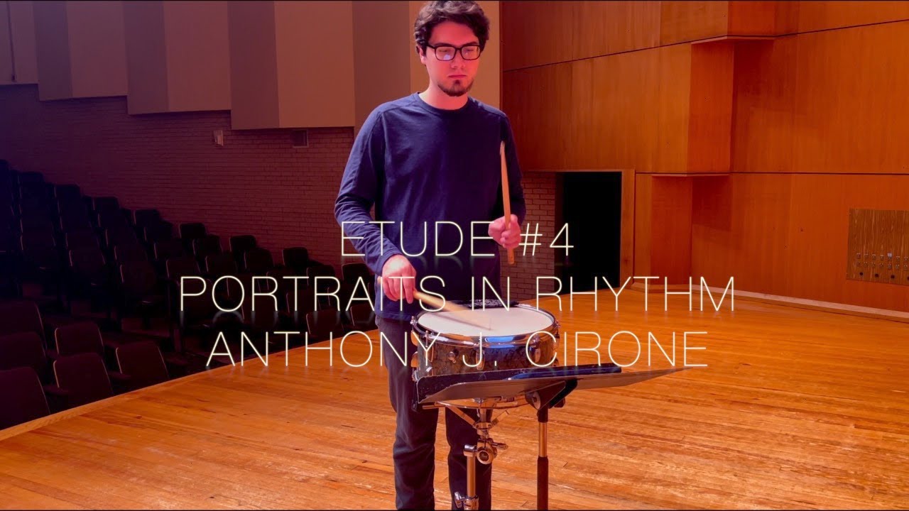Etude #4 | Portraits in Rhythm | by Anthony J. Cirone