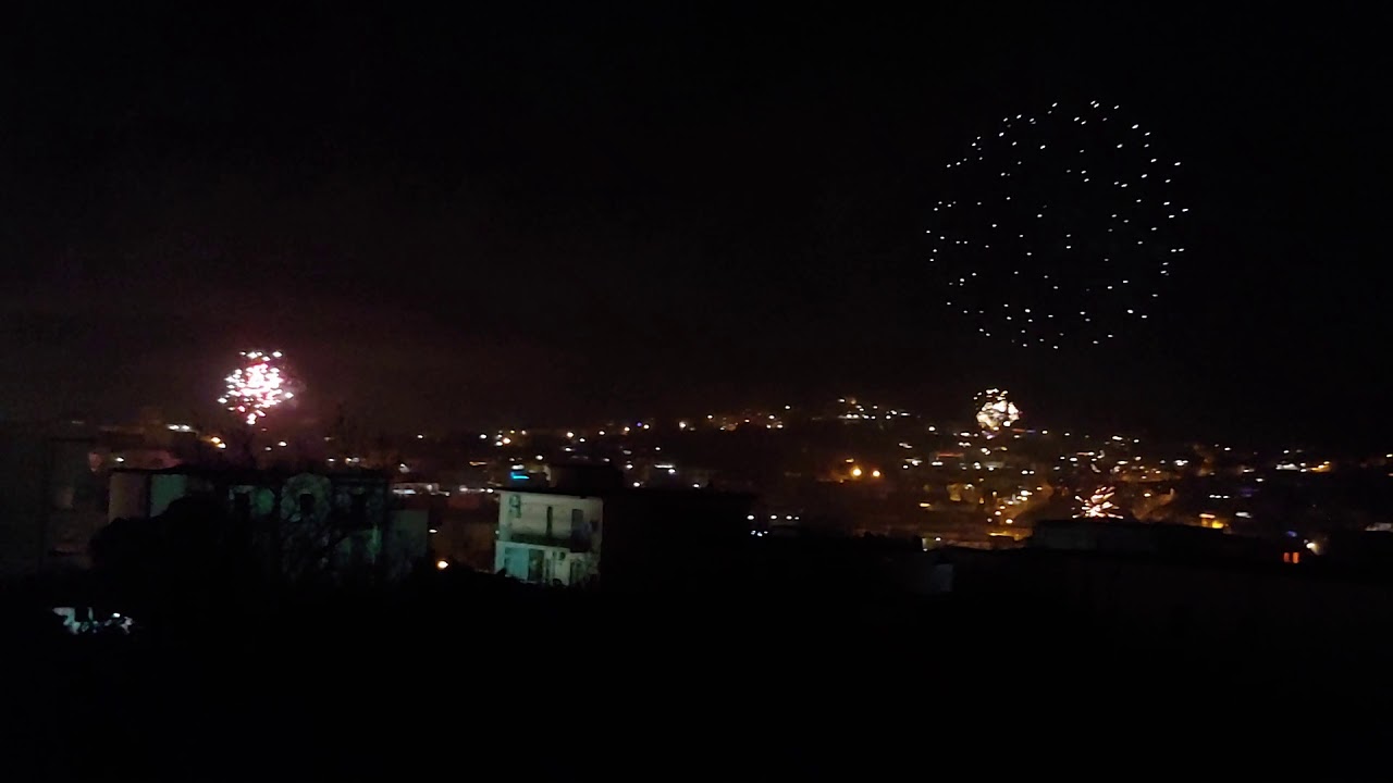 Monte di Procida: mezzanotte di fuochi del capodanno 2019