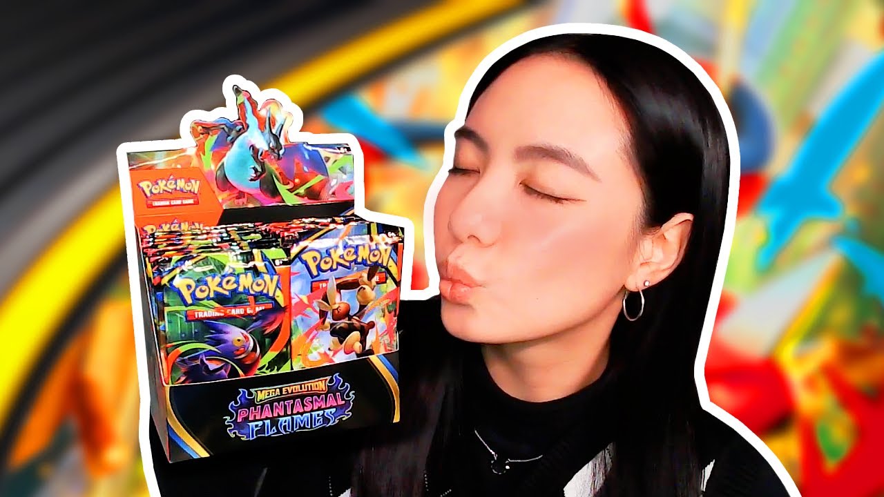I PULLED MY CHASE CARD! | Pokemon Cards Opening - Phantasmal Flames Booster Box