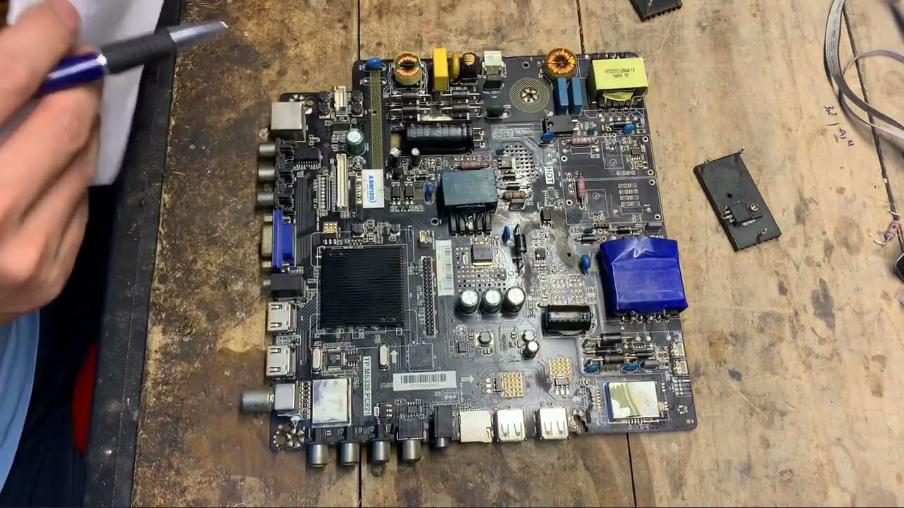 main TV Asanzo ko mở led | phương pháp sửa chữa.