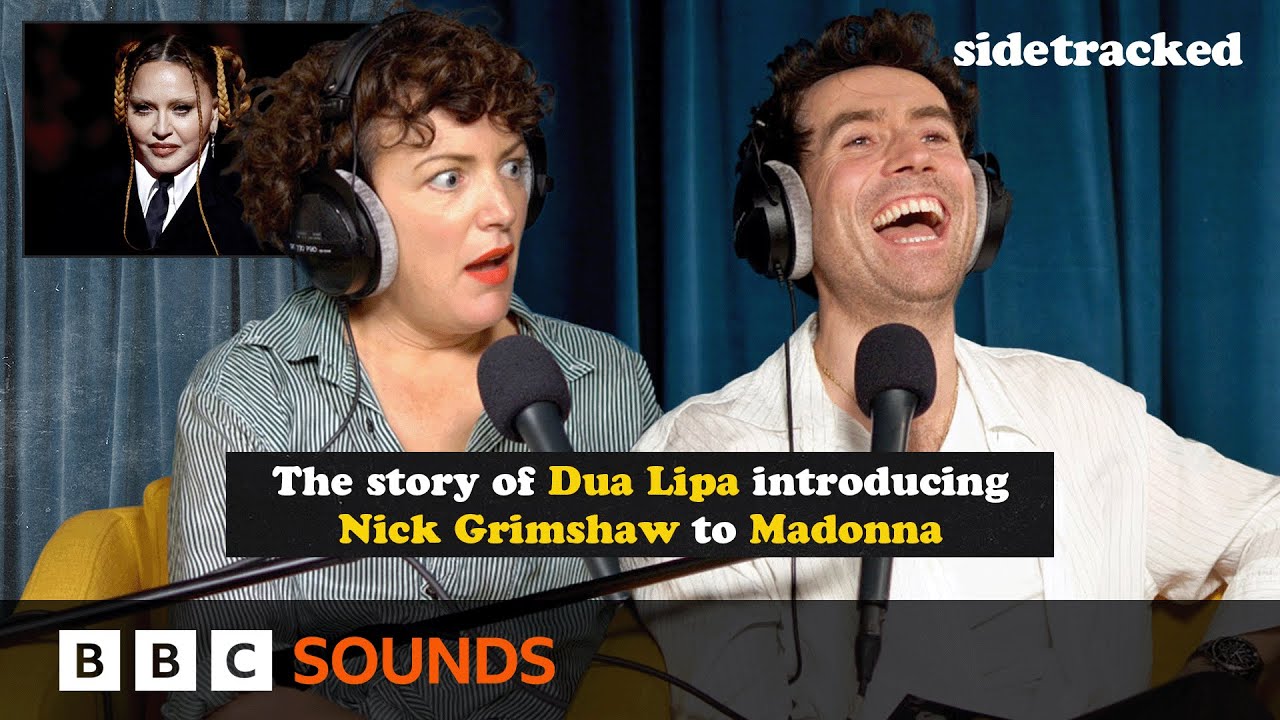 What's it like meeting Madonna? Nick Grimshaw had to buy her a replacement drink | BBC Sounds