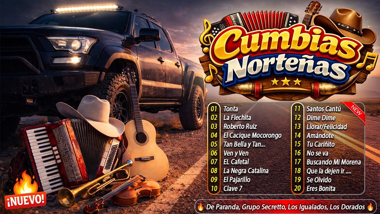 Puras Cumbias Norteñas Para Bailar 2026 ⚡De Paranda - Secretto - Los Igualados | Cumbias Bailables