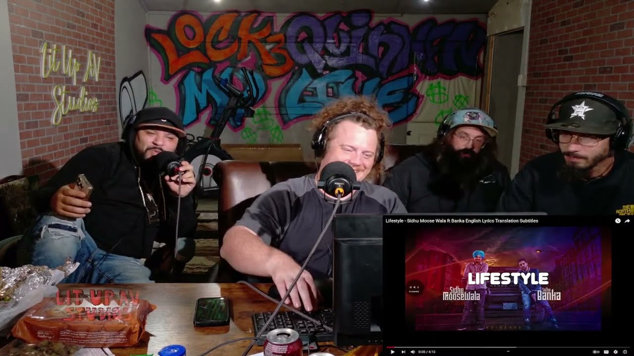 Lit Up AV Reactions: Lifestyle - Sidhu Moose Wala ft Banka