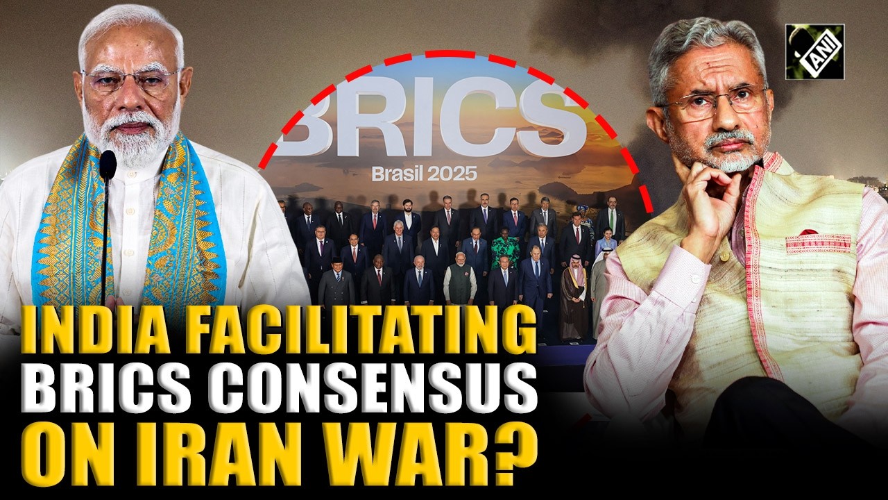 India facilitating BRICS consensus on West-Asia conflict: Sources | Iran | Israel | U.S.