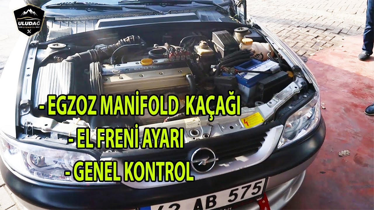 OPEL VECTRA EGZOZ MANİFOLD TAMİRİ (Gazaltı Kaynağı Yapıldı)