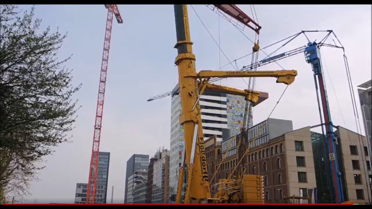 Kranmontage Wolff 6023 90 Meter mit Liebherr LTM 1500 8.1