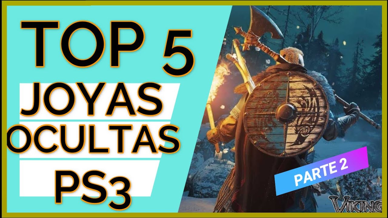 TOP 5 JOYAS OCULTAS DE PS3 PARTE 2  I  2021 I