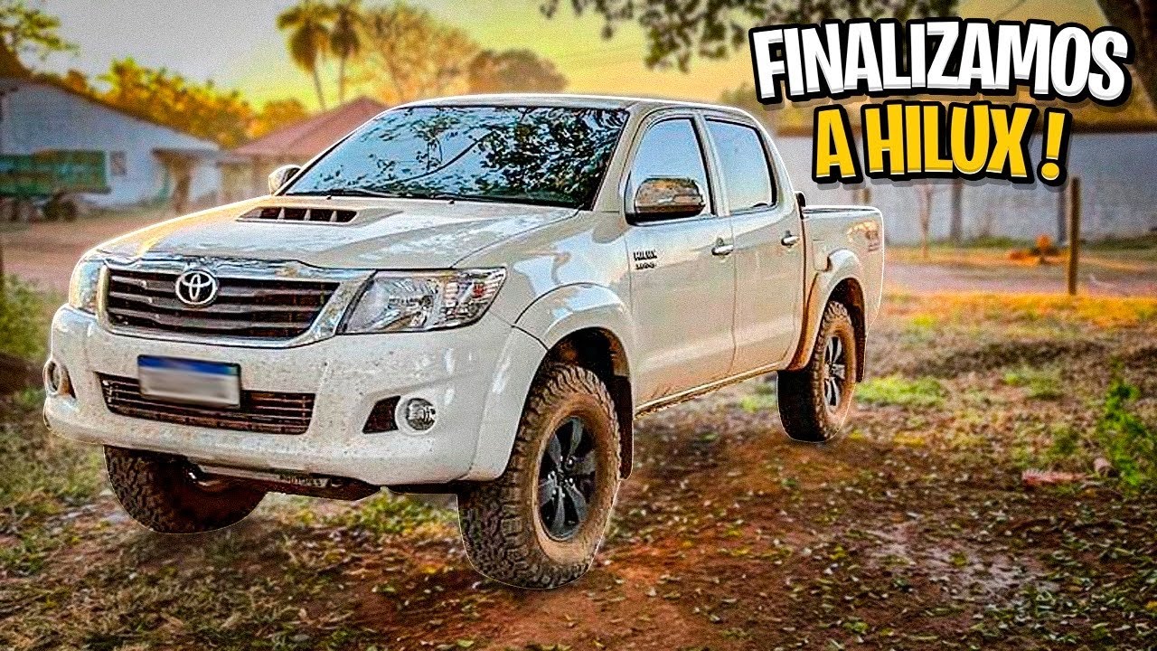 A HILUX RECEBENDO AQUELE TALENTO PARA O PRÓXIMO DONO...