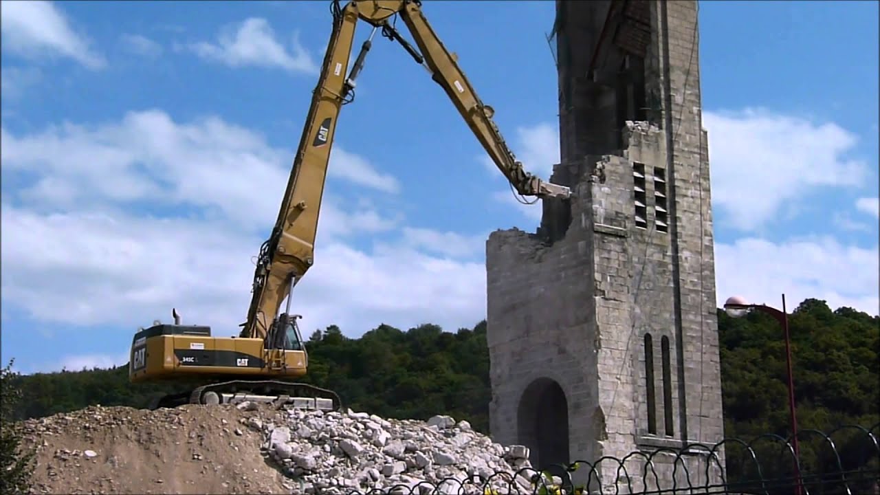 démolition de l'église Sainte Thérèse à Mandeure #4