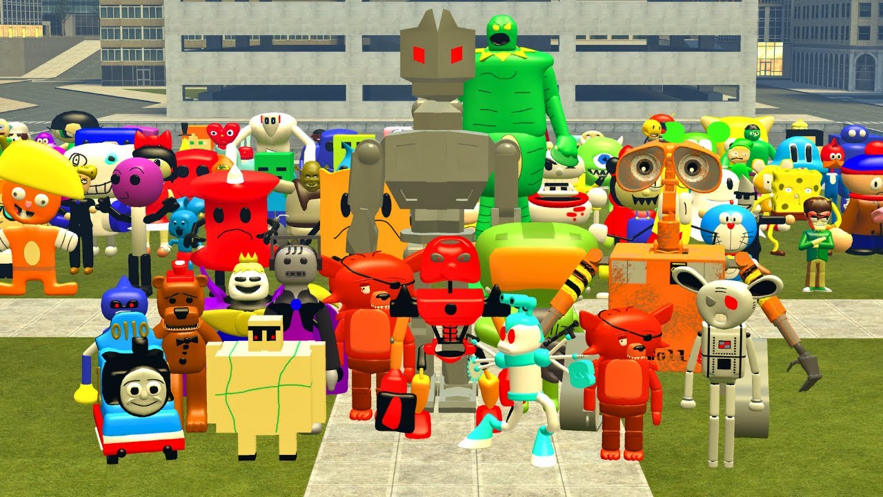 THE BIGGEST 3D MEMES ROBOTS FIGHT IN THE WORLD