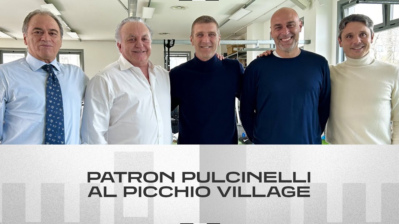 Patron Massimo Pulcinelli al Picchio Village | Ascoli Calcio