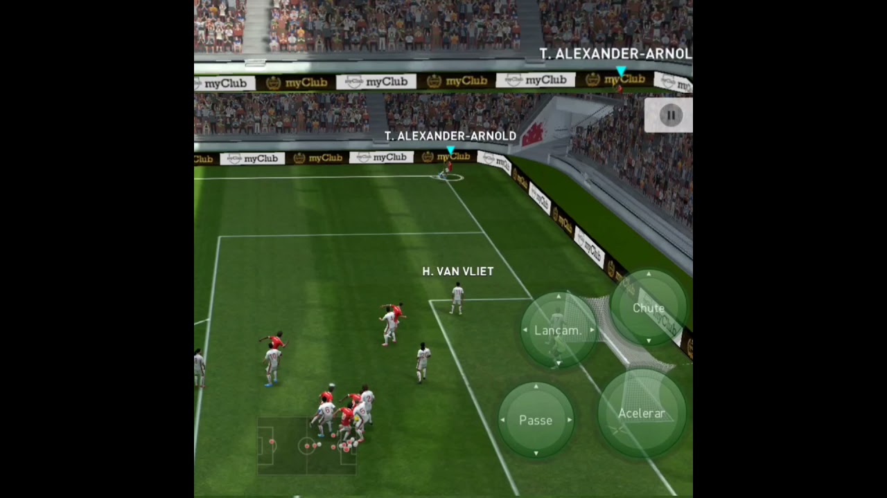 gol olímpico no Pes móbile 2021 😱⚽ 