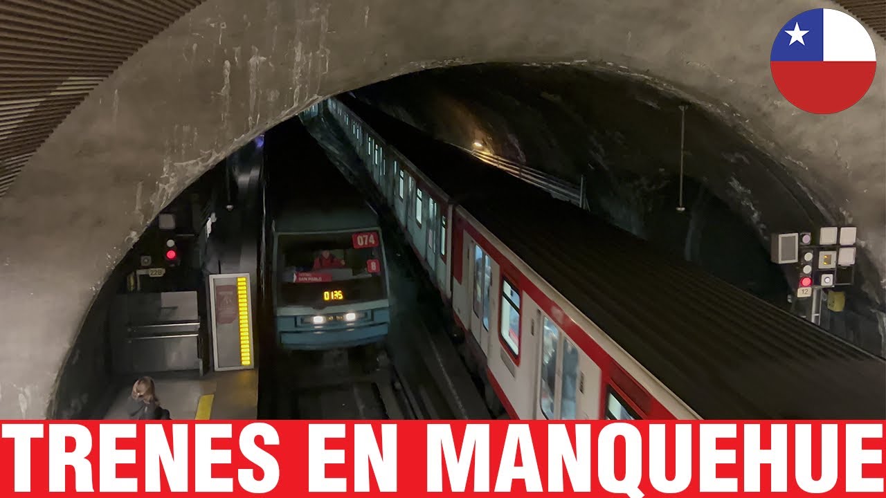 Metro De Santiago | Trenes en Manquehue