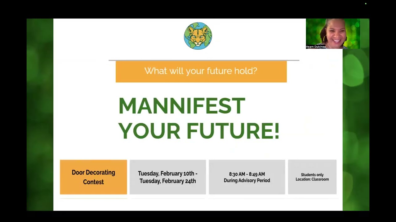 Principal's Message 3 2 26