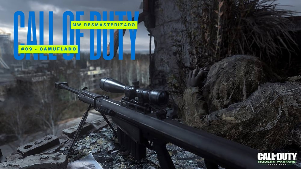 #09 - CALL OF DUTY MW REMASTERED - IMERSÃO - CAMUFLADO