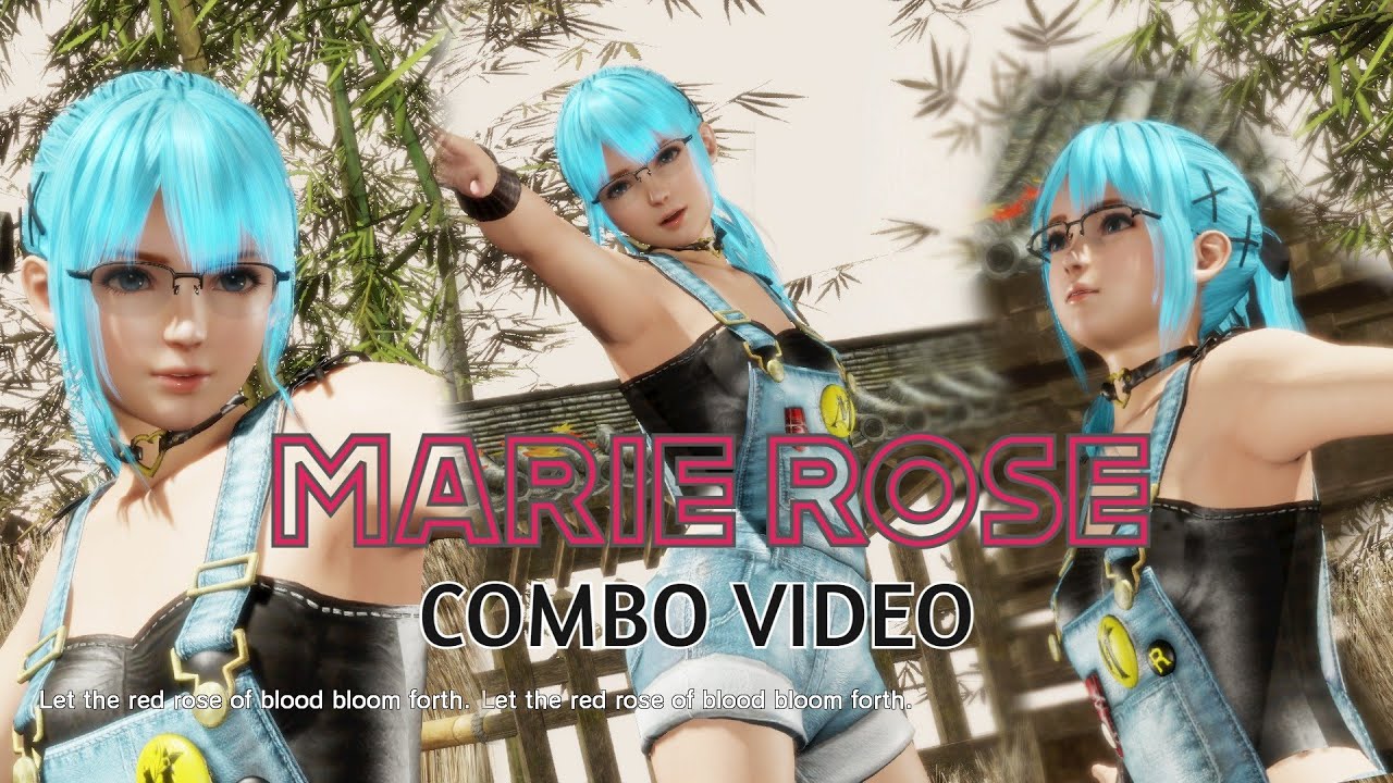 Let's End This Year Flashy!! 💙| DEAD OR ALIVE 6 Marie Rose Combo Video