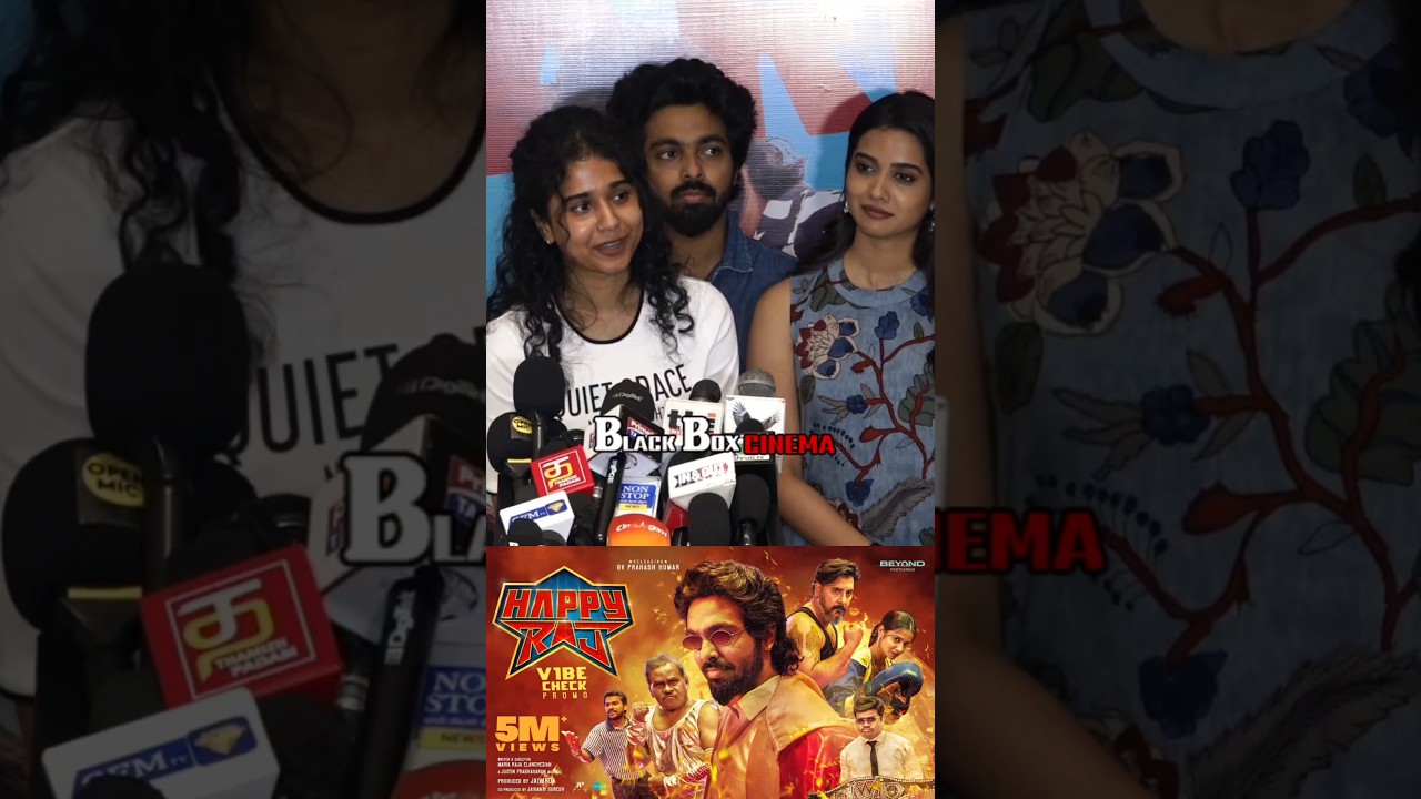 மக்கள் பாராட்டிய படம் happy raj movie #GV Prakash #PrathanaNathan #Sri Gouri Priya speech