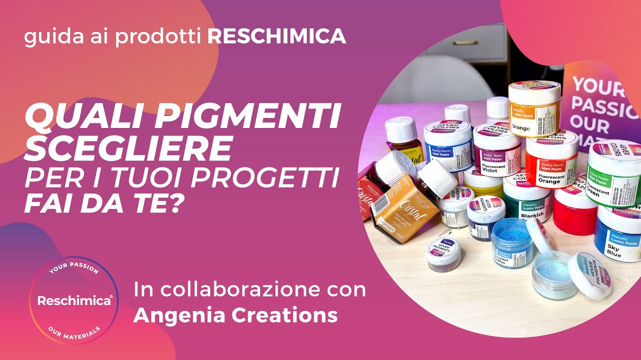 Quali pigmenti scegliere per i tuoi progetti in resina fai da te?