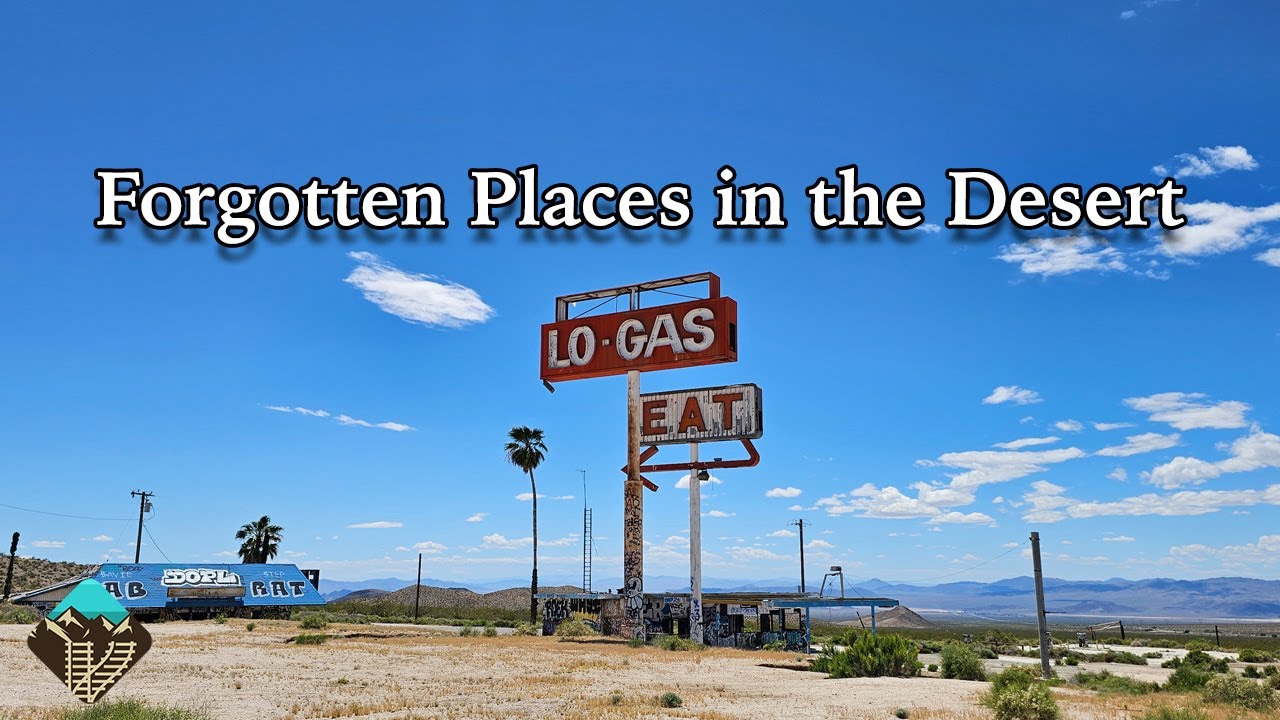 Abandoned and Forgotten Highway Stops in the Mojave Desert