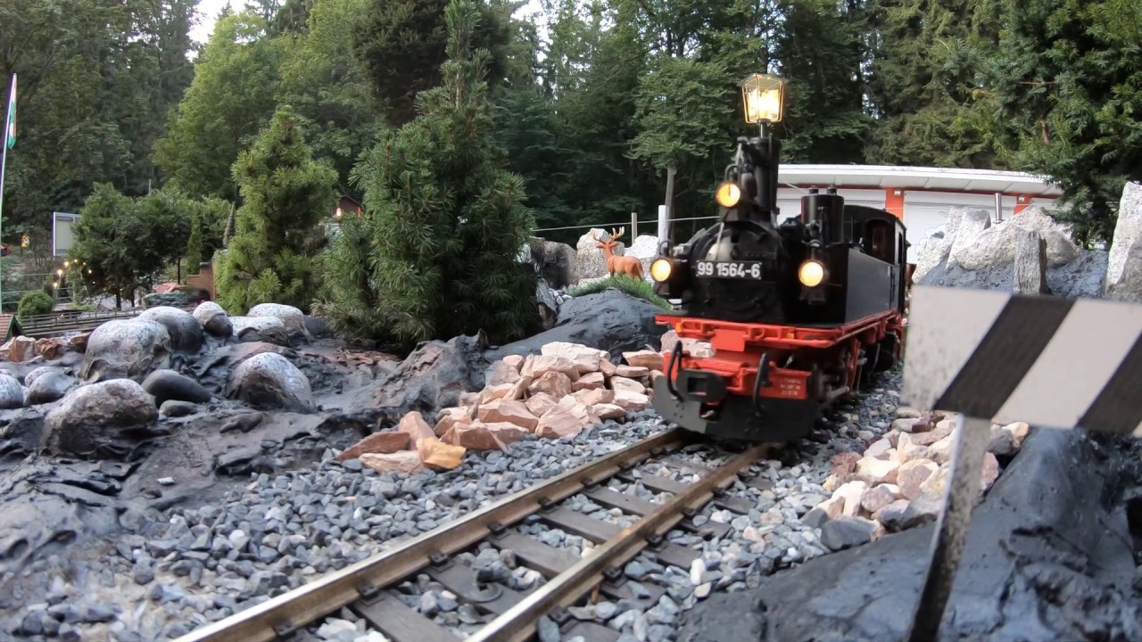 Baufortschritt Gartenbahn Fichtenexpress Teil 3 / Hotel Fichtenhäusel / Erzgebirge