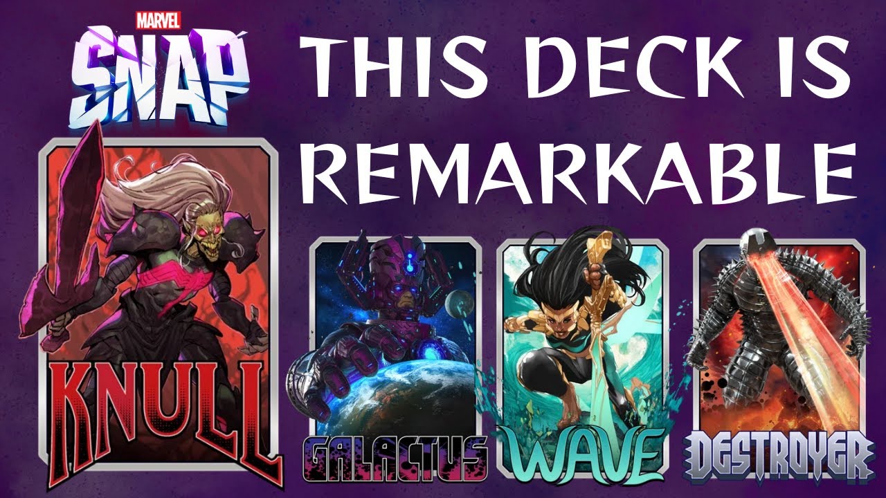 Devour the Cosmos &ndash; Knull & Galactus | Marvel Snap Gameplay October 2025
