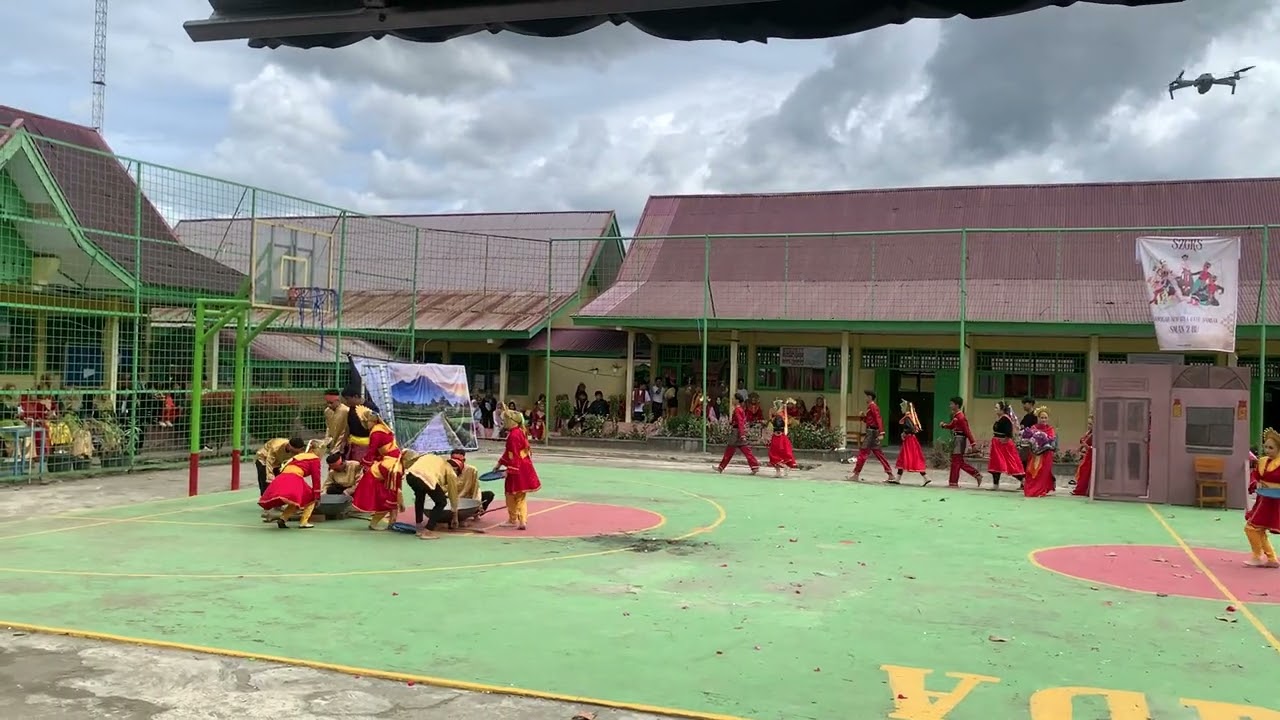 ujian praktek seni tari kelas 12 A3 