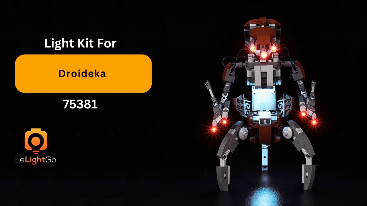 Classic Light Kit For LEGO Star Wars Droideka 75381