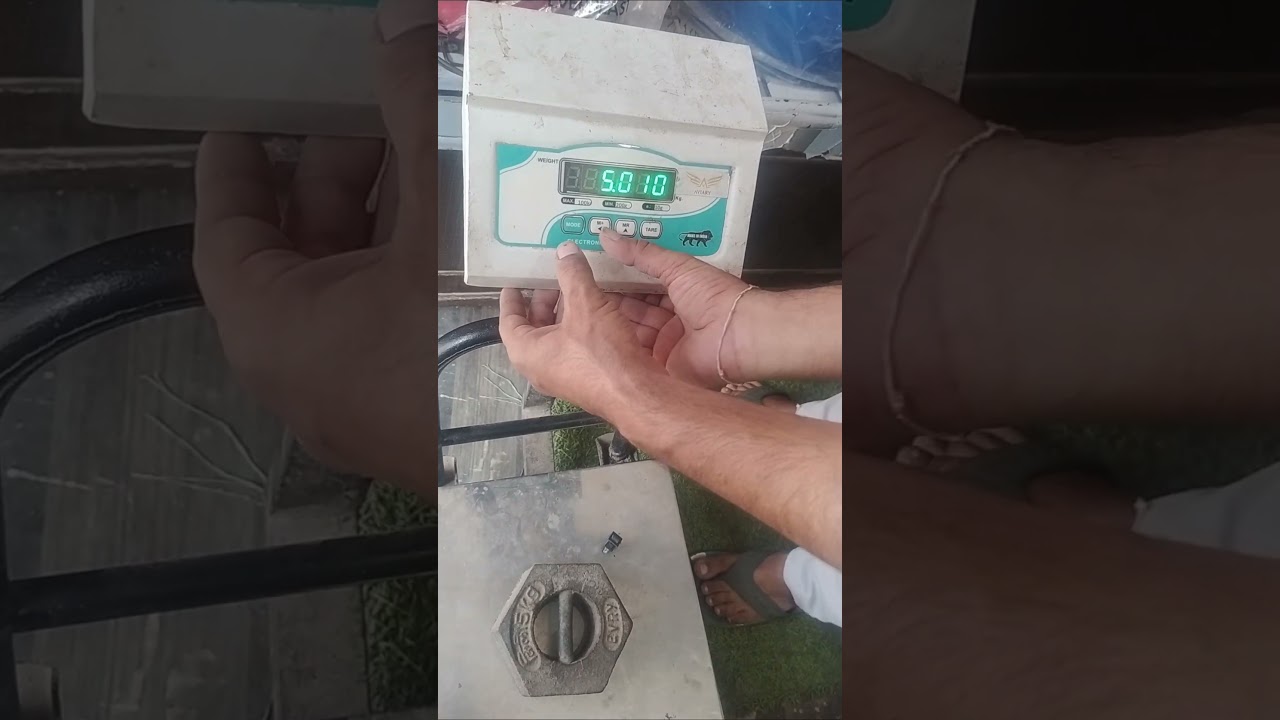 HOW TO CALIBRATE 50/100KG DIGITAL WEIGHT SCALE. aviary