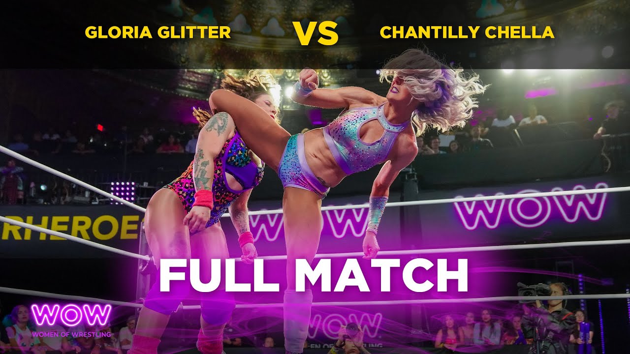 Gloria Glitter vs Chantilly Chella | WOW - Women Of Wrestling