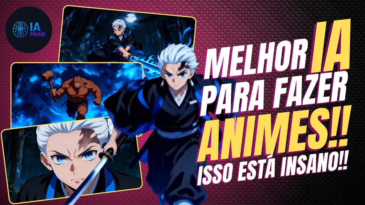 A Melhor IA Para Fazer ANIMES! | HAILUO é Surreal