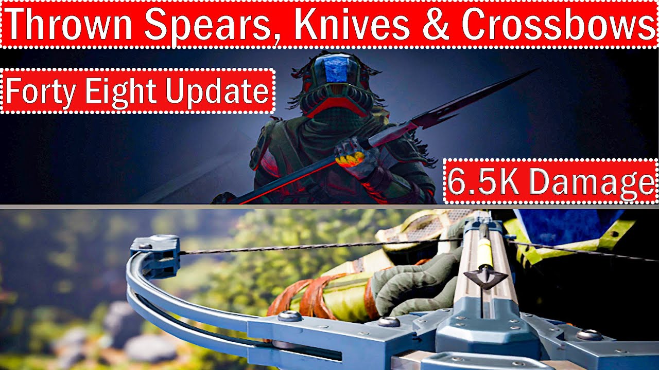 Icarus Week Forty Eight Update Thrown Spears, Knives & Crossbows