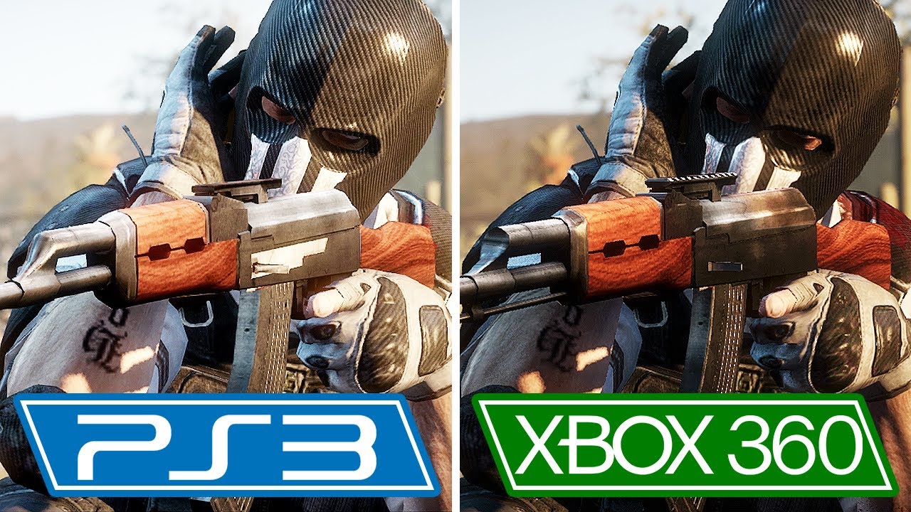 Army of Two The Devil's Cartel | Xbox 360 vs PS3 | Graphics Comparison