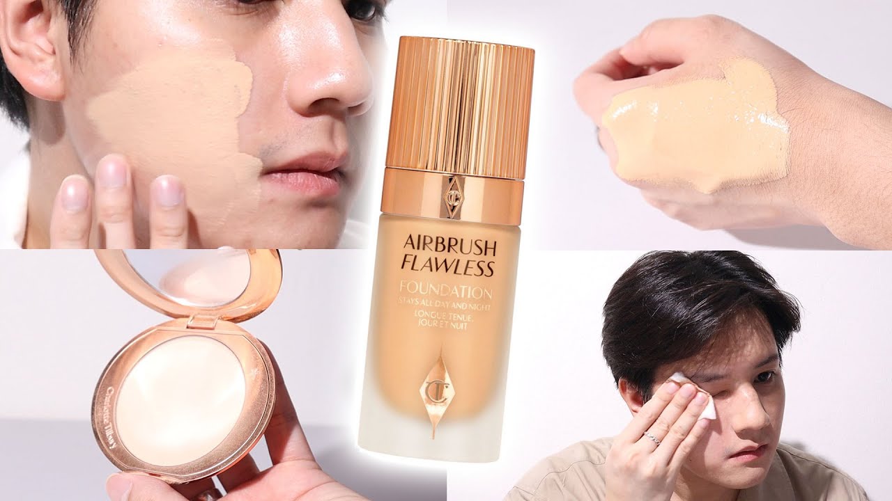 BG รีวิวรองพื้น #12 :: รองพื้น Charlotte Tilbury ทดสอบ 8 ชม. เกลี่ยยากจริงหรอ? หนาจริงไหม? ติดทนล่ะ?