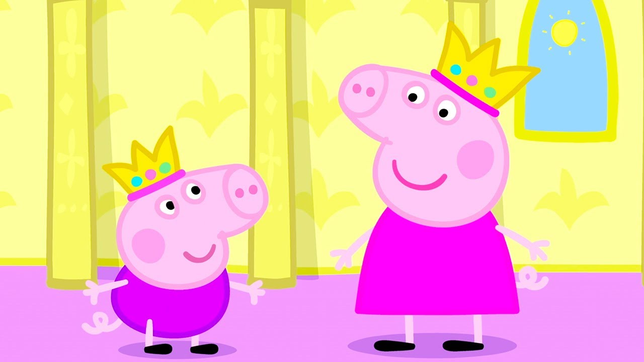 Peppa Pig 🐷👑 A Princesa Peppa  🐷👑  Super Toons TV para bebês