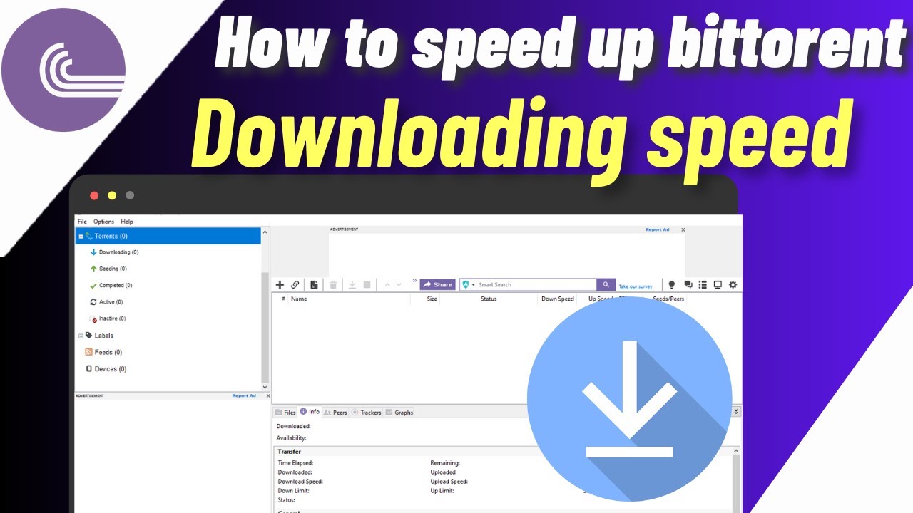 Как ускорить загрузку Bittorrent | Увеличить скорость загрузки
