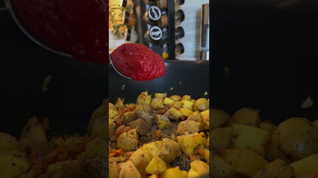 Капуста с овощами и фасолью #пп #рецепт #food