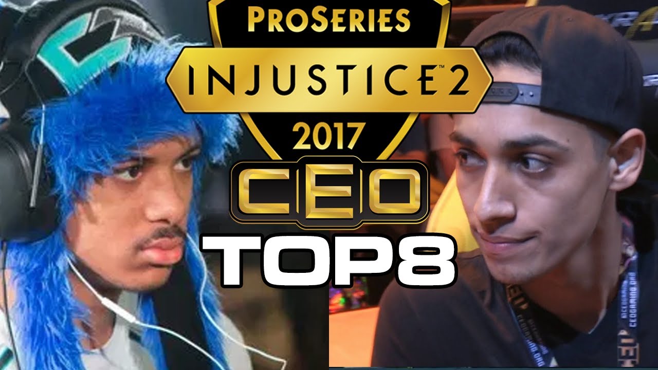 CEO 2017 INJUSTICE 2 TOP 8 Grand Finals (TIMESTAMP) SonicFox Slayer Whiteboi ForeverKing Dragon Theo