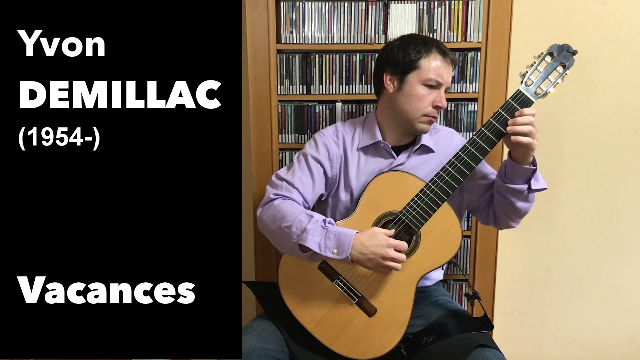 Vacances - Yvon Demillac,  Jos&eacute; Manuel Velasco Mart&iacute;n, Guitarra