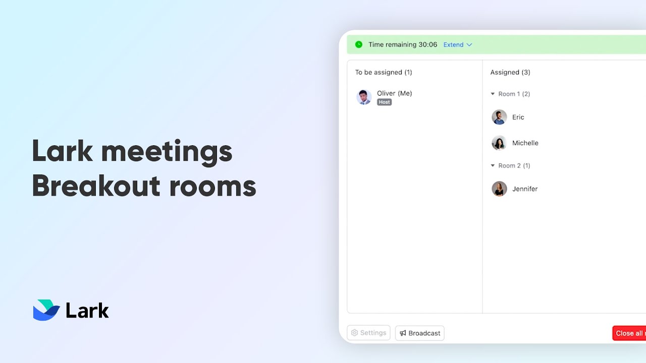 Lark 101 | Lark Meetings Breakout Rooms | Enhance Meeting Efficiency with Breakout Rooms