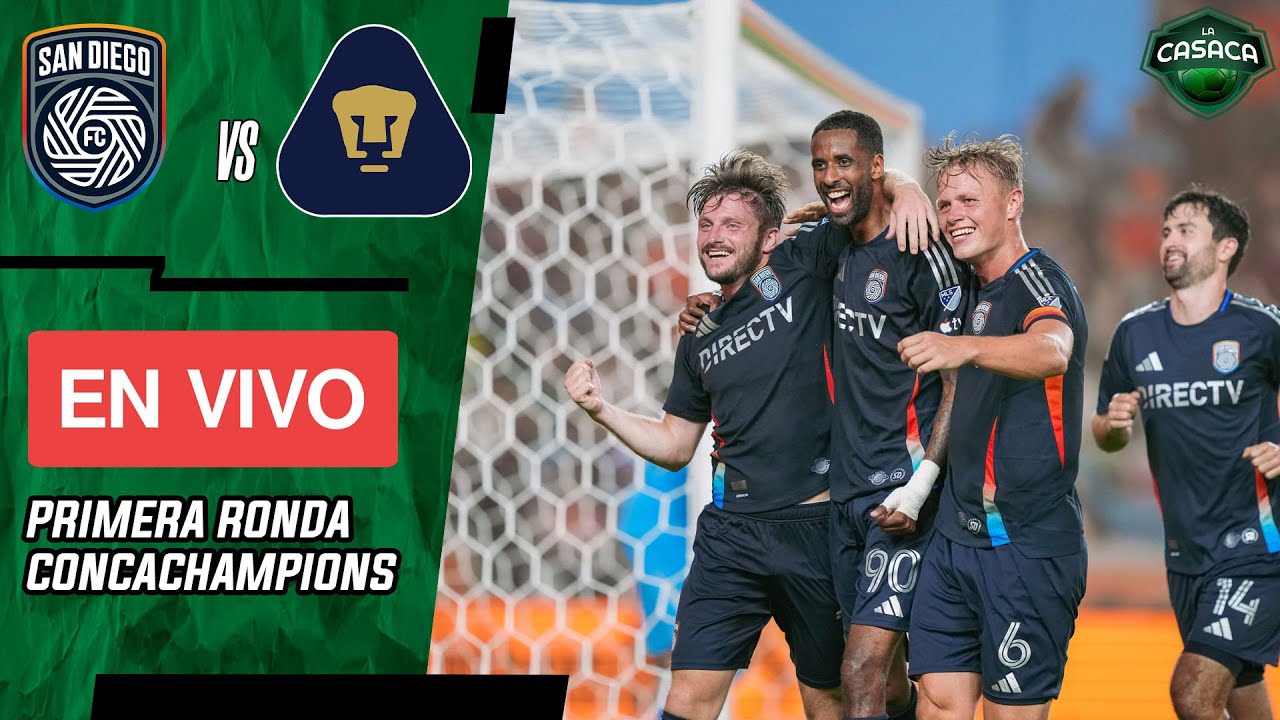 ⚽ SAN DIEGO REMONTÓ Y GOLEÓ 4-1 A PUMAS 🔴 Concacaf Champions Cup 🏆 La Casaca Futbol