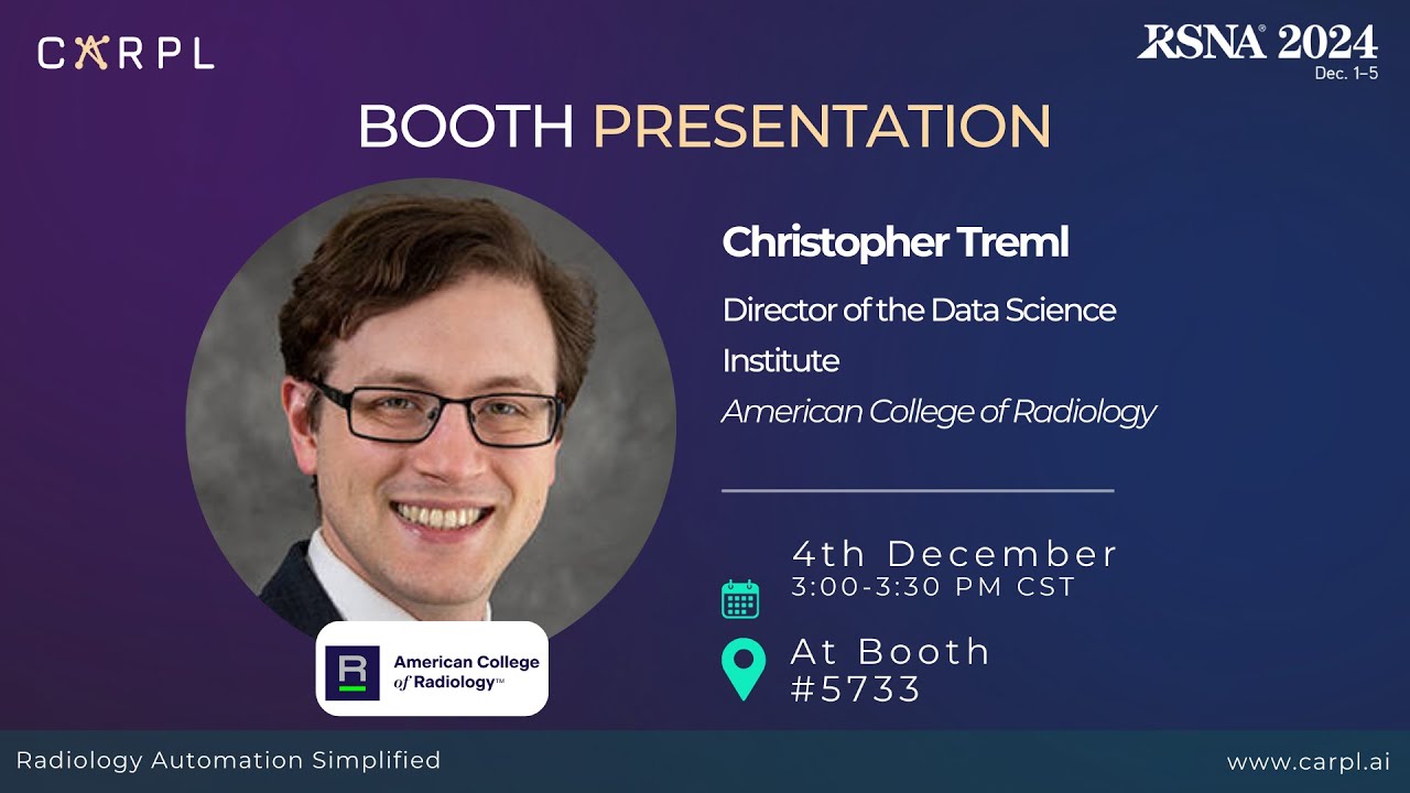 ARCH AI - Raising the Bar | RSNA'24 | ACR